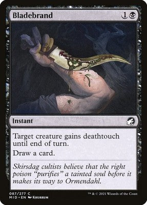 Bladebrand MID 87 NM Magic: The Gathering