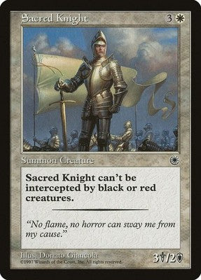 Sacred Knight POR 24 LP Magic: The Gathering