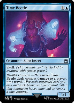 Time Beetle WHO 58 NM Magic: The Gathering