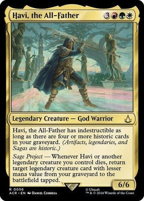 Havi, the All-Father ACR 56 Foil NM Magic: The Gathering