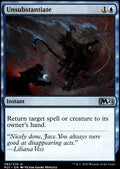 Unsubstantiate Core Set 2021 82 U Magic: The Gathering Near Mint