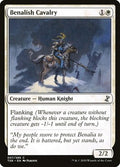 Benalish Cavalry TSR 7 NM Magic: The Gathering