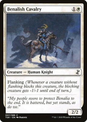 Benalish Cavalry TSR 7 NM Magic: The Gathering
