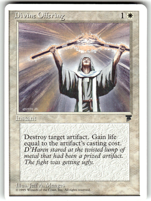Divine Offering Chronicles C Magic: The Gathering Lightly Played