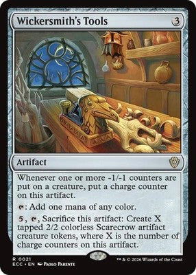 Wickersmith's Tools ECC 21 NM Magic: The Gathering