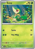 Snivy 001/086 SV: Black Bolt Reverse Holofoil Pokémon TCG