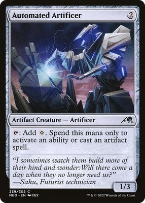 Automated Artificer NEO 239 NM Magic: The Gathering