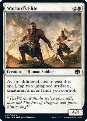 Warlord's Elite BRO 32 NM Magic: The Gathering