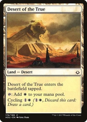 Desert of the True HOU 174 NM Magic: The Gathering