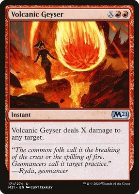 Volcanic Geyser M21 171 NM Magic: The Gathering