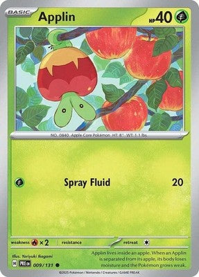 Applin 009/131 SV: Prismatic Evolutions Pokémon TCG
