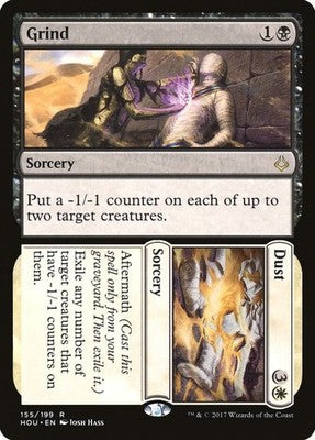 Grind // Dust HOU 155 LP Magic: The Gathering