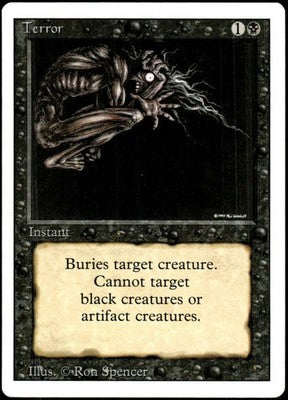 Terror Revised Edition C Magic: The Gathering Lightly Played