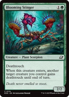 Blooming Stinger EOE 174 Foil NM Magic: The Gathering