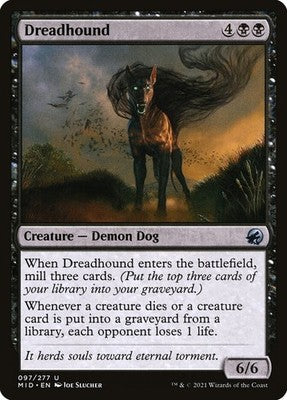 Dreadhound MID 97 LP Magic: The Gathering
