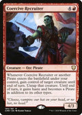 Coercive Recruiter CMR 169 Foil NM Magic: The Gathering
