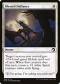 Blessed Defiance MID 5 NM Magic: The Gathering