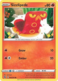 Sizzlipede (46) 046/264 SWSH08: Fusion Strike Reverse Holofoil Pokémon TCG