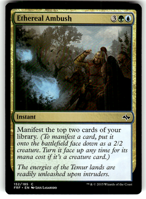 Ethereal Ambush Fate Reforged 152 C Magic: The Gathering Near Mint