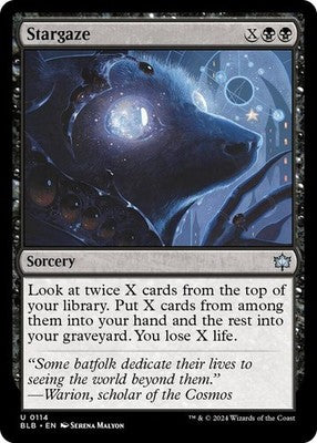 Stargaze BLB 114 NM Magic: The Gathering