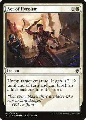 Act of Heroism A25 1 NM Magic: The Gathering