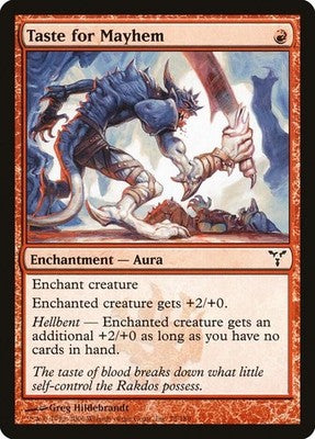 Taste for Mayhem DIS 75 LP Magic: The Gathering