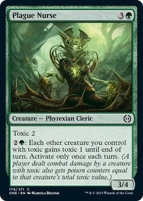 Plague Nurse ONE 179 NM Magic: The Gathering