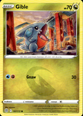 Gible Brilliant Stars 107/172 Common Pokémon — English Lightly Played