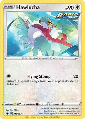 Hawlucha 216/264 SWSH08: Fusion Strike Pokémon TCG
