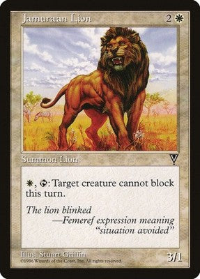 Jamuraan Lion VIS 10 LP Magic: The Gathering