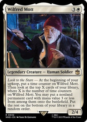 Wilfred Mott WHO 32 NM Magic: The Gathering