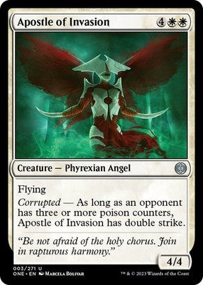 Apostle of Invasion ONE 3 NM Magic: The Gathering