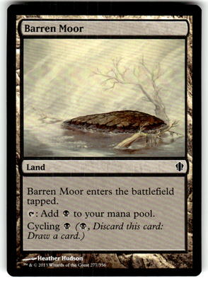 Barren Moor Commander 2013 277 C Magic: The Gathering Near Mint