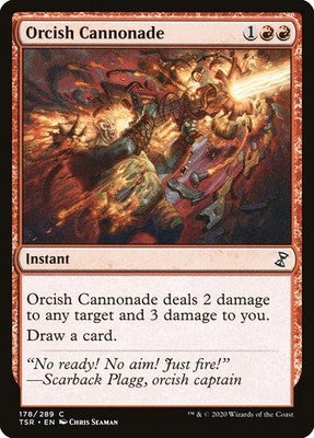 Orcish Cannonade TSR 178 NM Magic: The Gathering