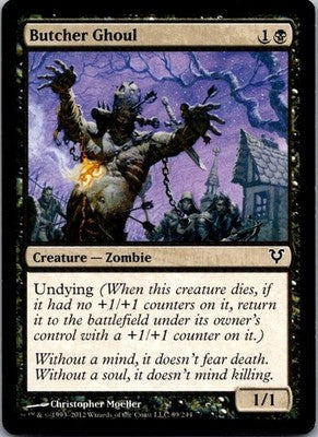 Butcher Ghoul 89 Common Avacyn Restored Magic: The Gathering Lightly Played