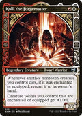 Koll, the Forgemaster KHM 325 NM Magic: The Gathering