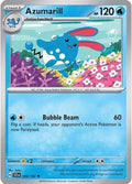 Azumarill 034/142 SV07: Stellar Crown Reverse Holofoil Pokémon TCG