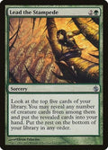 Lead the Stampede MBS 82 LP Magic: The Gathering