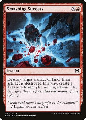 Smashing Success KHM 151 Foil NM Magic: The Gathering