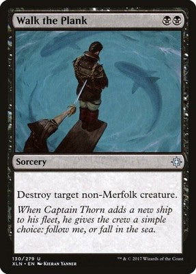 Walk the Plank XLN 130 NM Magic: The Gathering