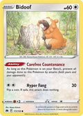 Bidoof 111/159 SWSH: Crown Zenith Reverse Holofoil Pokémon TCG