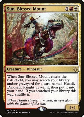 Sun-Blessed Mount XLN 288 NM Magic: The Gathering