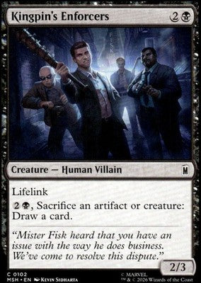 Kingpin's Enforcers Marvel Super Heroes 102 C Magic: The Gathering Near Mint