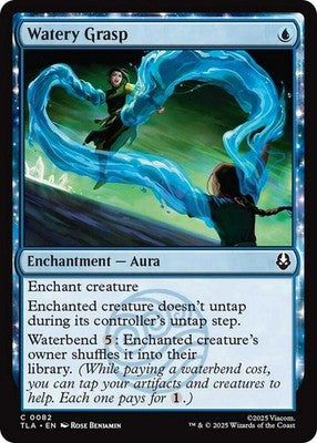 Watery Grasp TLA 82 Foil NM Magic: The Gathering