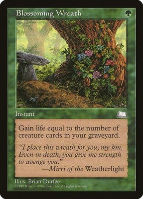 Blossoming Wreath WTH 120 LP Magic: The Gathering