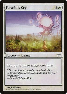 Terashi's Cry CHK 47 LP Magic: The Gathering