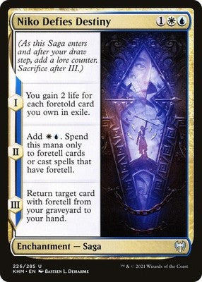 Niko Defies Destiny KHM 226 LP Magic: The Gathering