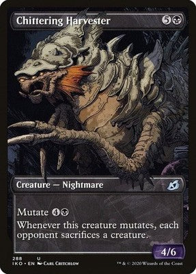 Chittering Harvester IKO 288 NM Magic: The Gathering