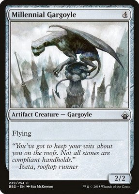 Millennial Gargoyle BBD 239 NM Magic: The Gathering