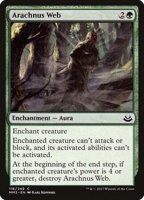 Arachnus Web MM3 118 NM Magic: The Gathering